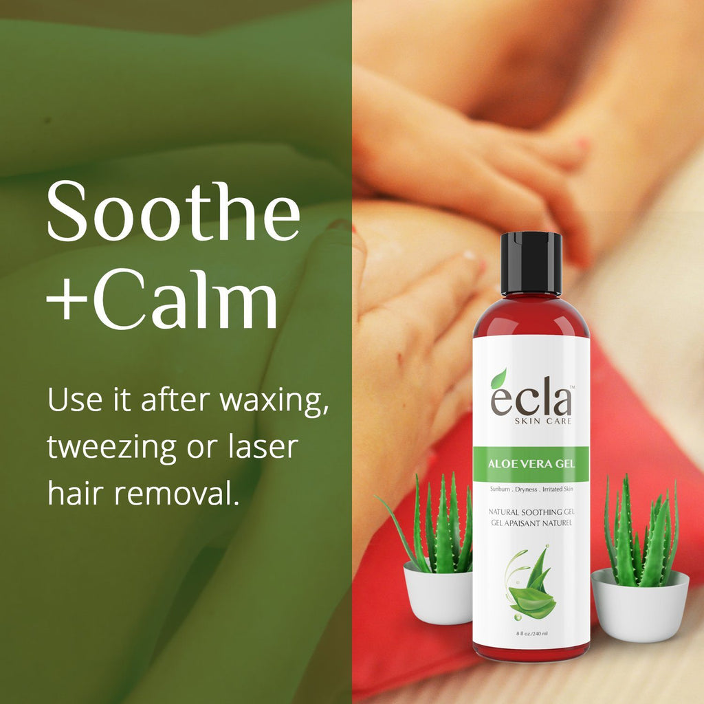 Use it after waxing, tweezing or laser hair removal